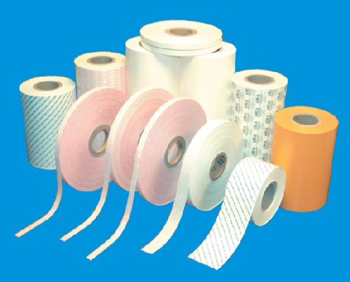 Silicone release liner rolls